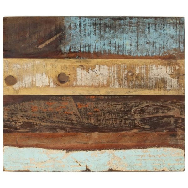Berkfield Rectangular Table Top 60x70 cm 25-27 mm Solid Reclaimed Wood