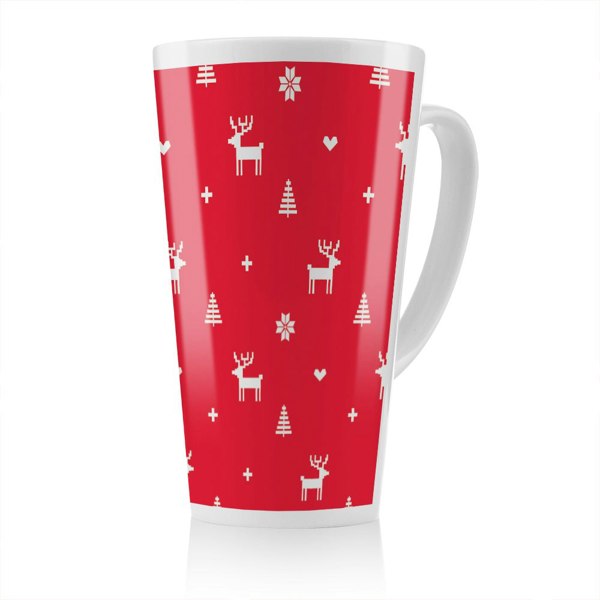 Benjamin Tate Design Norway Christmas Festive Sweater Dining Latte Mug