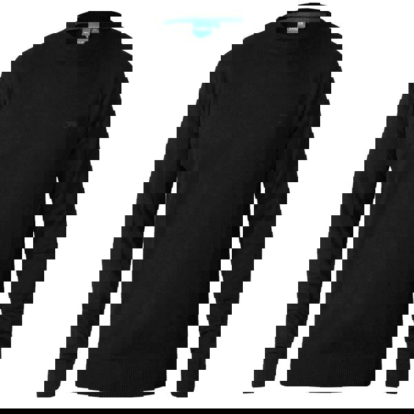 Duke Mens D555 Jovanni 1 Crew Neck Kingsize Sweatshirt - Black