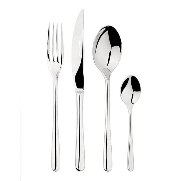 Glim Glam Cutlery Sets Stainless Steel 18/8 4pc Set Catering Sphere