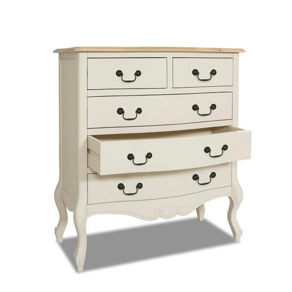 Statement Furniture Juliette Chest of Drawers 2 Over 3 French Style Chest