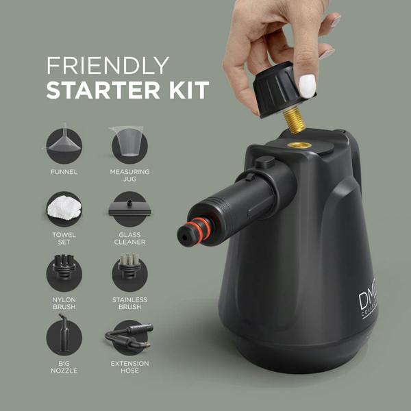 DMD Collective Handheld Steam Cleaner for Multi-Surface Chemical-Free Cleaning