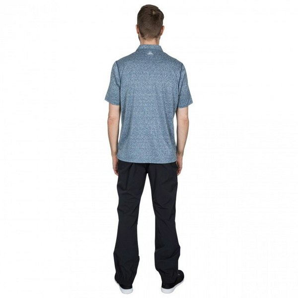 Trespass Mens Monocle Quick Dry Polo Top - Navy