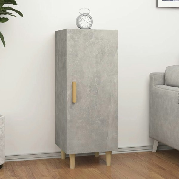 Berkfield Sideboard Concrete Grey 34.5x34x90 cm Engineered Wood