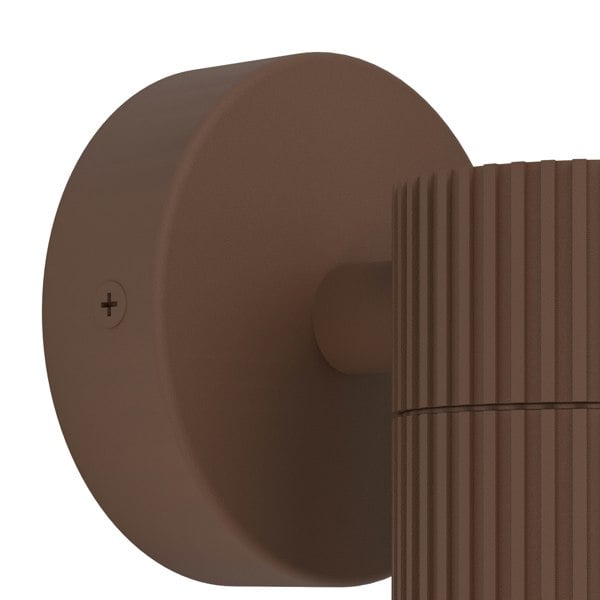 EGLO Tomelloso Modern Outdoor Wall Light Rust-Coloured