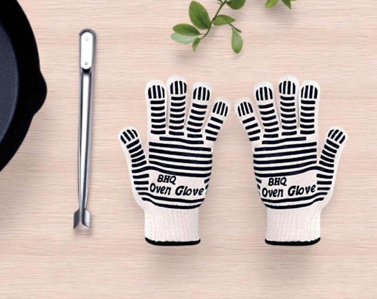 Sourdough By The Sea Heat Resistant Gloves - Extreme 500'c for oven, pizza and bbq cooking