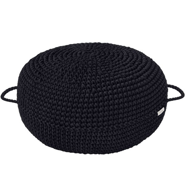 Zuri House Crochet ottoman | NAVY BLUE