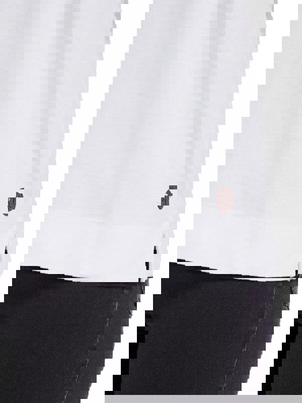 PennyPlain Nailhead Top - White