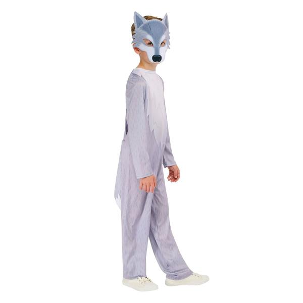 Bristol Novelty Childrens/Kids Storybook Wolf Costume Set - Lavender - 