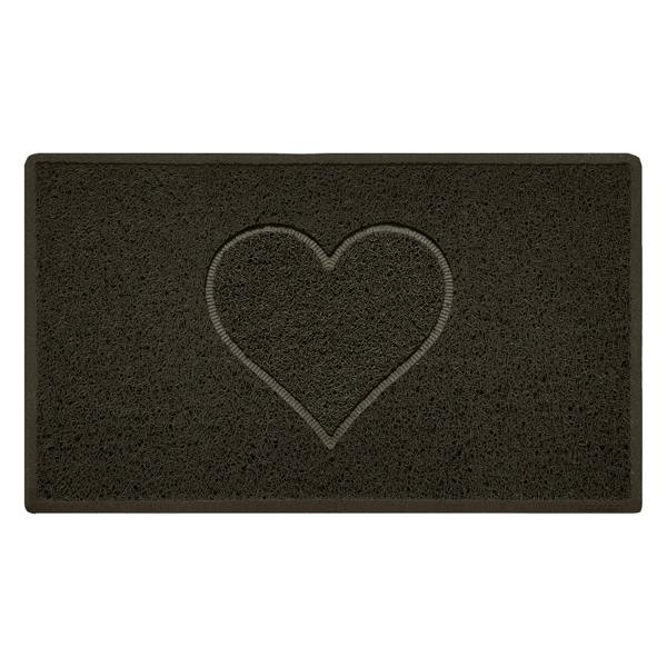 Nicoman Embossed Spaghetti Outdoor Doormat - Brown