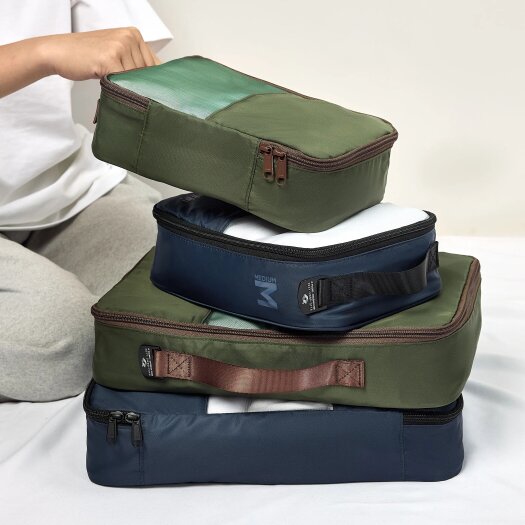 CabinZero Lux Packing Cube (Medium), Premium Structured Organiser for Essentials