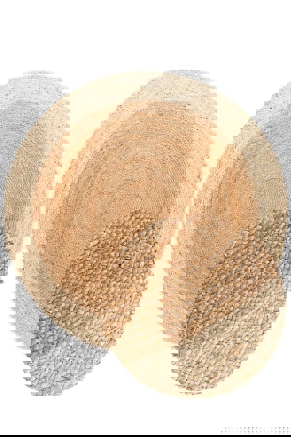 The Rugs Jutta Natural Round Jute Rug - Stylish & Comfort