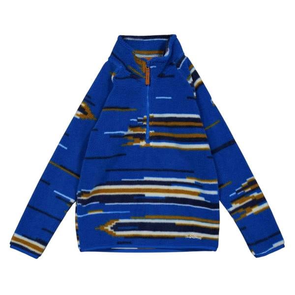 Craghoppers Childrens/Kids Stripe Fleece Half Zip Sweatshirt - Titan Blue - 