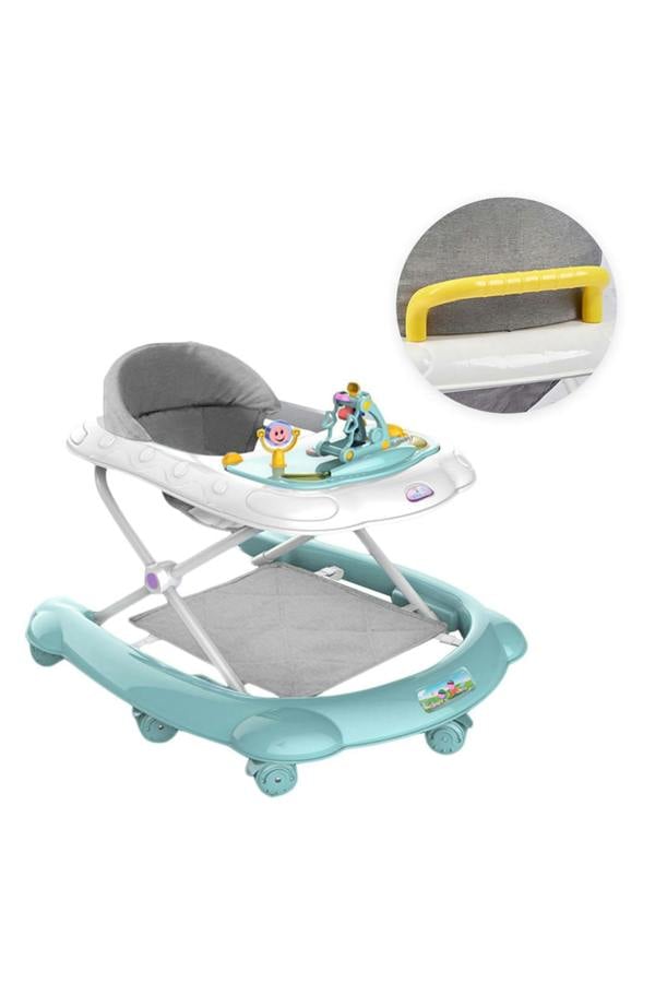Living and Home Foldable & Adjustable Baby Walker
