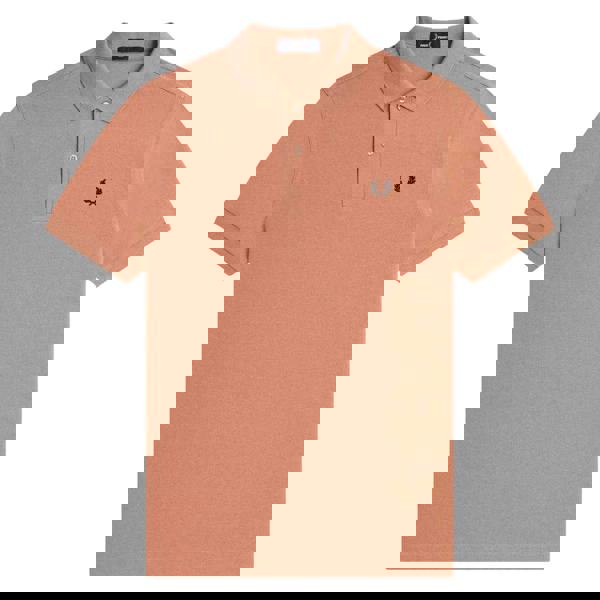 Fred Perry Mens Polo Shirt - Light Rust - 