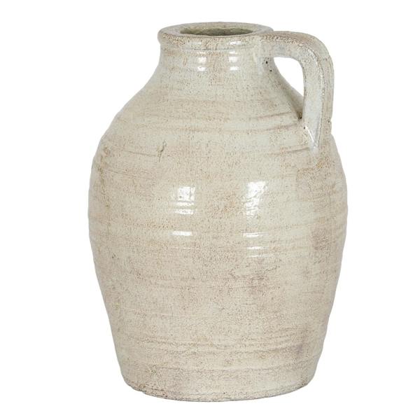 Hill Interiors Tarn Collection Ceramic Jug - White - 