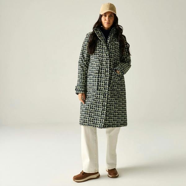 Regatta Womens/Ladies Orla Eclipse Long Length Waterproof Jacket - Navy - 