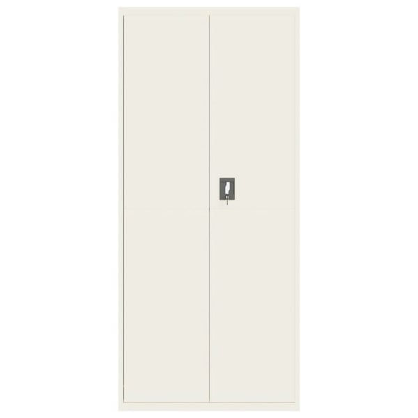 Berkfield File Cabinet White 90x40x240 cm Steel