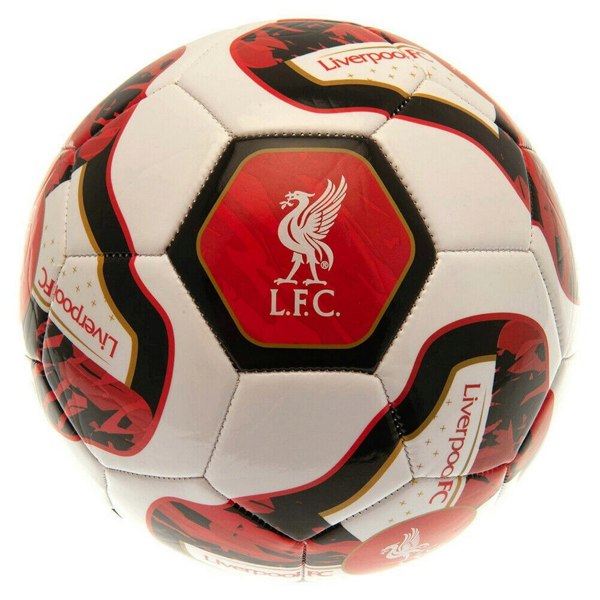 Liverpool FC Tracer PVC Football - Red/White/Black