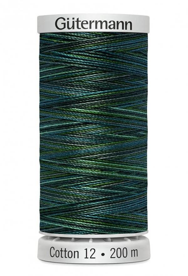 Gutermann No 12 Sulky Cotton Embroidery Thread 200m Cotton Thread Suitable For Embroidery