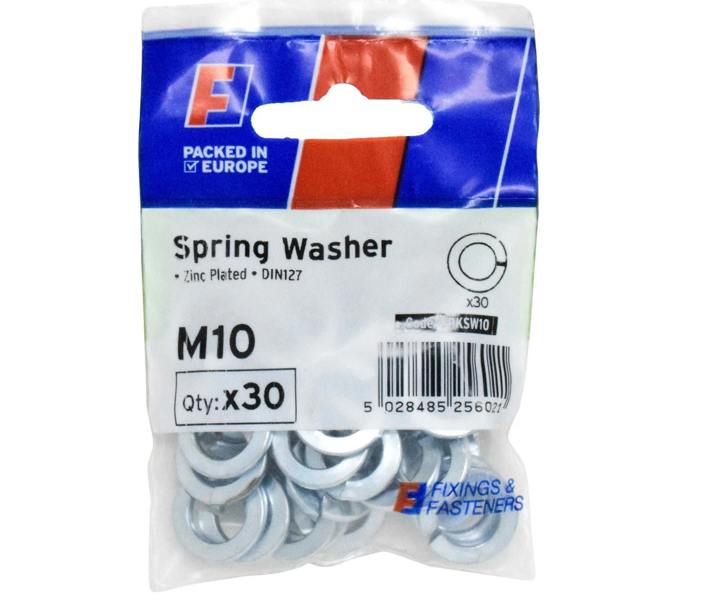 ForgeFix Spring Washer M10 ForgePack 30