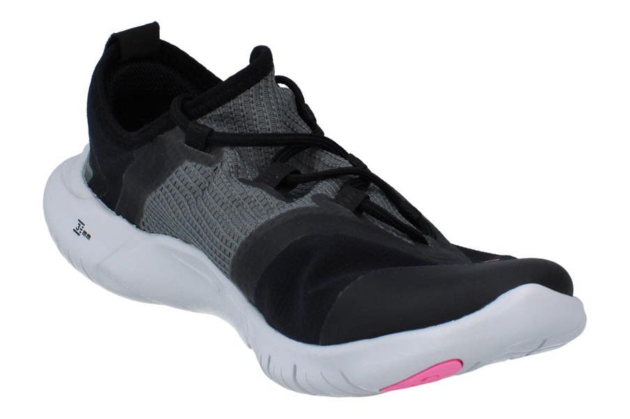 Nike Free Rn 5.0 2020 Gs Running Trainers Cj2079 Sneakers Shoes  001 - Black Pink Glow Smoke White 001 - Photo 3