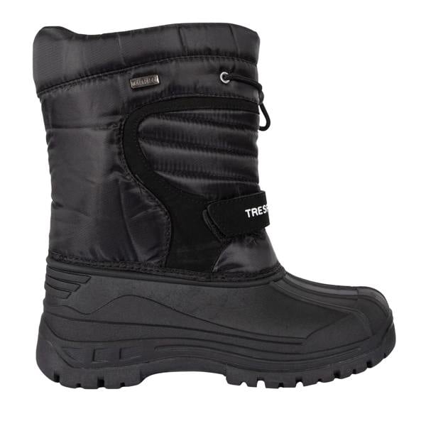 Trespass Youths Unisex Dodo Winter Snow Boots - Black X - 