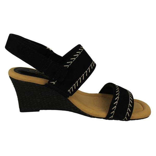 Clarks Ladies Clarks Wedge Sandals Kyarra Rose