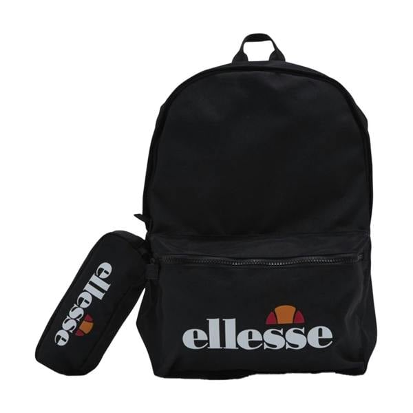 Ellesse Ralfa Logo 19.5L Backpack & Pencil Case - Black - 