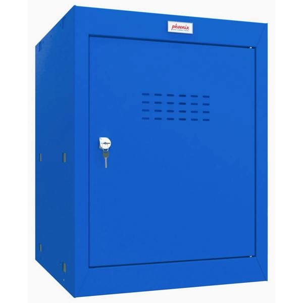 Phoenix Safe Phoenix CL Series CL0544BBK Size 2 Cube Locker in Blue with Key Lock