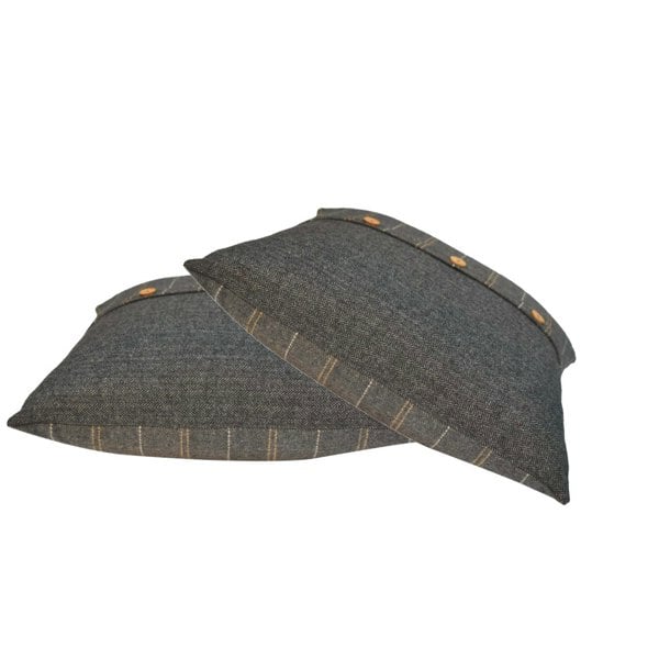 Artisan Furniture Quinn Pewter Cushion Set of 2
