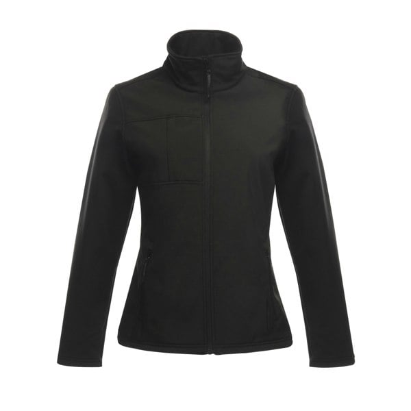 Regatta Women's Octagon II Waterproof Soft Shell Jacket - Black/Black