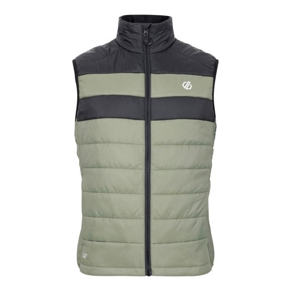 Dare 2B Mens Touring II Colour Block Gilet - Olivine Green/Black