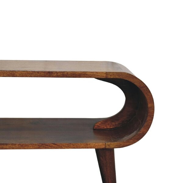 Wyld Haus Porquerolles Nordic Mango Wood Low Coffee Table