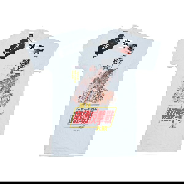 Star Wars Mens The Empire Strikes Back Airbrush Kanji Poster T-Shirt - White