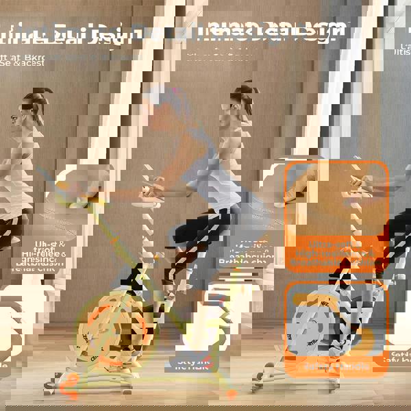 CENTRA Magnetic Exercise Bike Smart Indoor Cycling Bike Home Gym Cardio Trainer