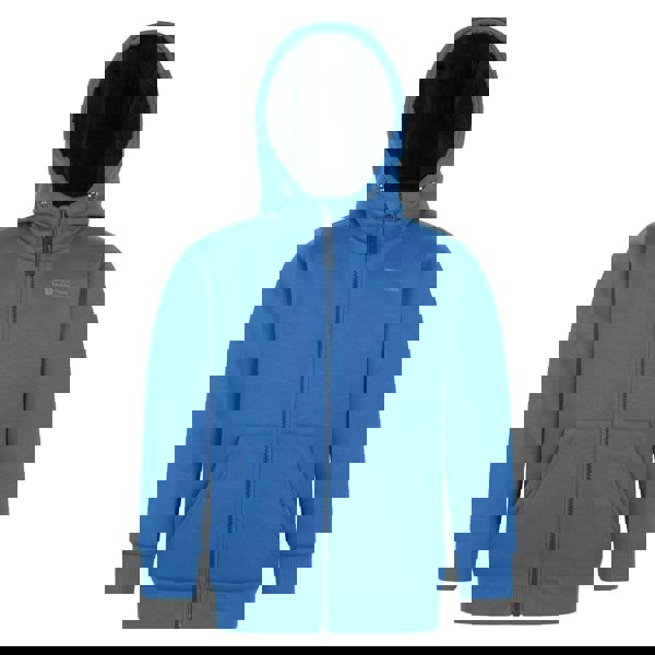 Mountain Warehouse Childrens/Kids Nordic II Full Zip Hoodie - Blue - 