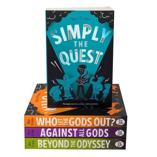 Who Let The Gods Out Series 4 Book Set By Maz Evans Who Let The Gods Out Simply The Qu..