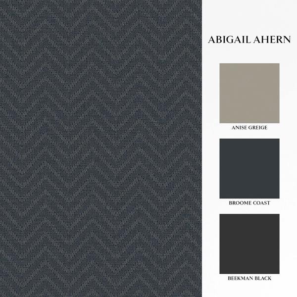 Abigail Ahern Herringbone Weave Wallpaper | Dusk