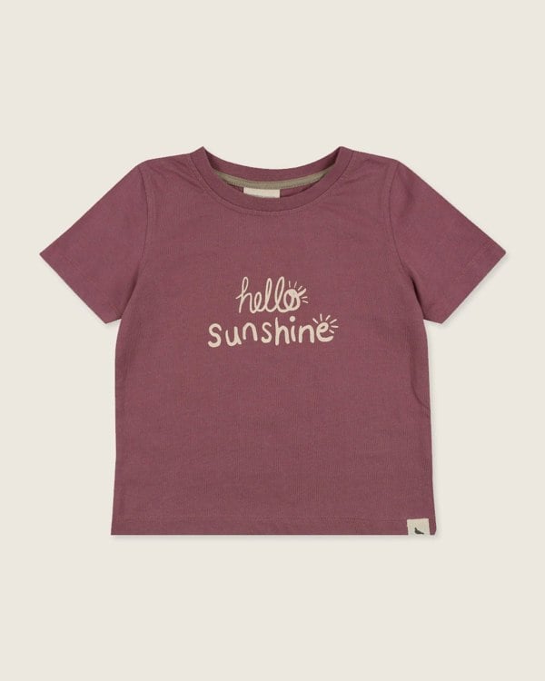 Organic cotton kids short-sleeve t-shirt