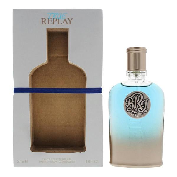 Replay True For Him Mens Eau De Toilette 50ml Fragrance