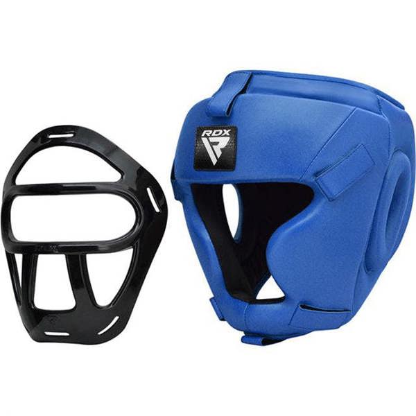 RDX Sports HEAD GUARD GRILL T1 FULL BLUE