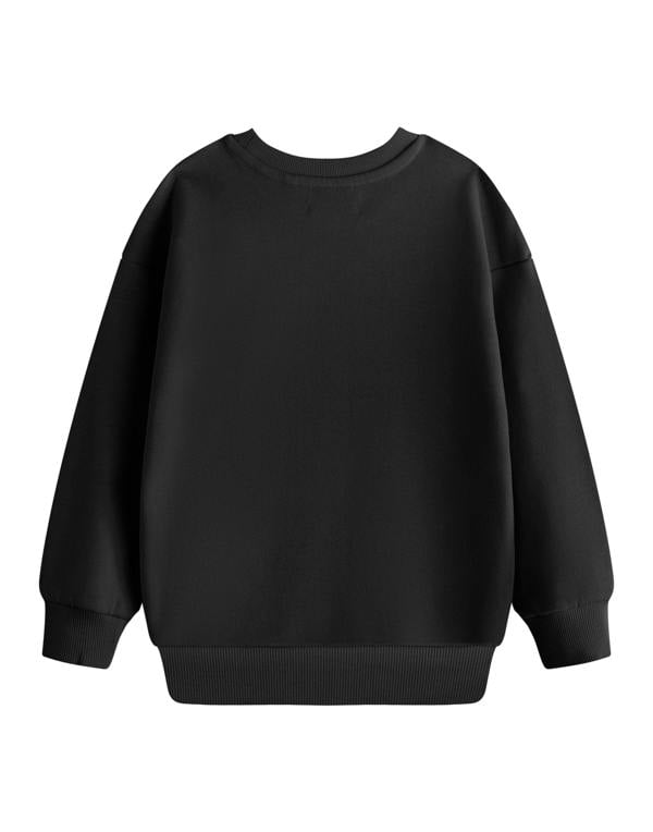 Vanilla Underground KPop Demon Hunters Girls Black Huntrix Sweatshirt