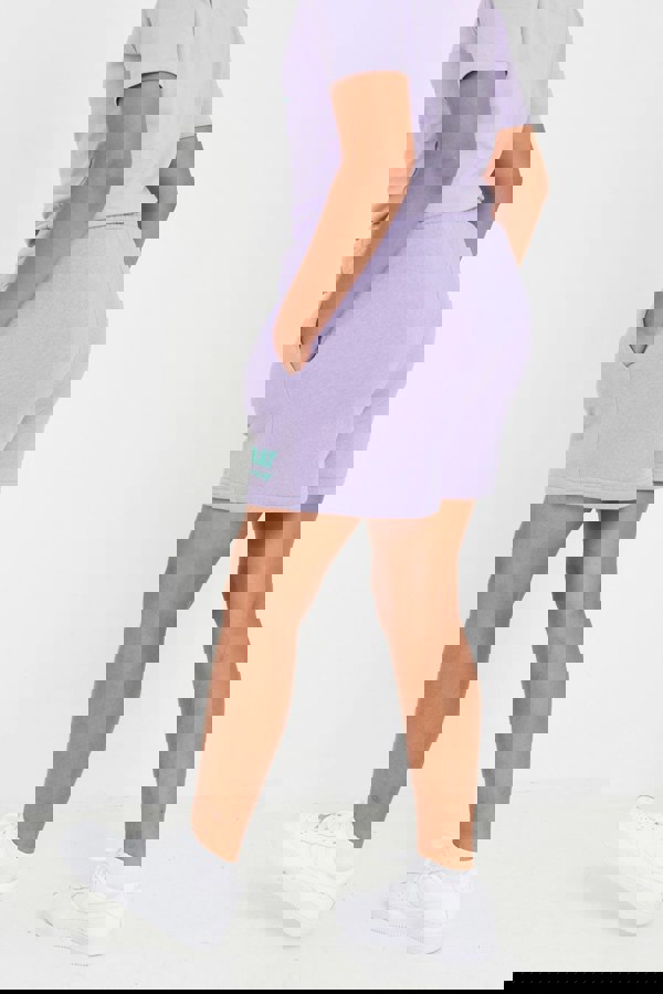 Beat Girlz Club Arabia Sweat Shorts - Lilac