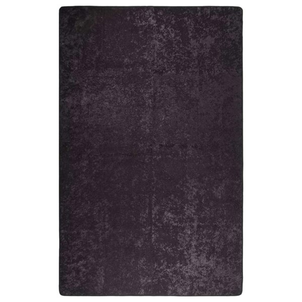 Berkfield Rug Washable 80x150 cm Anthracite Anti Slip