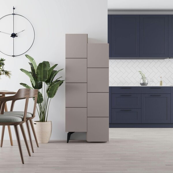 Decortie Stair Modern Storage Cabinet Multipurpose