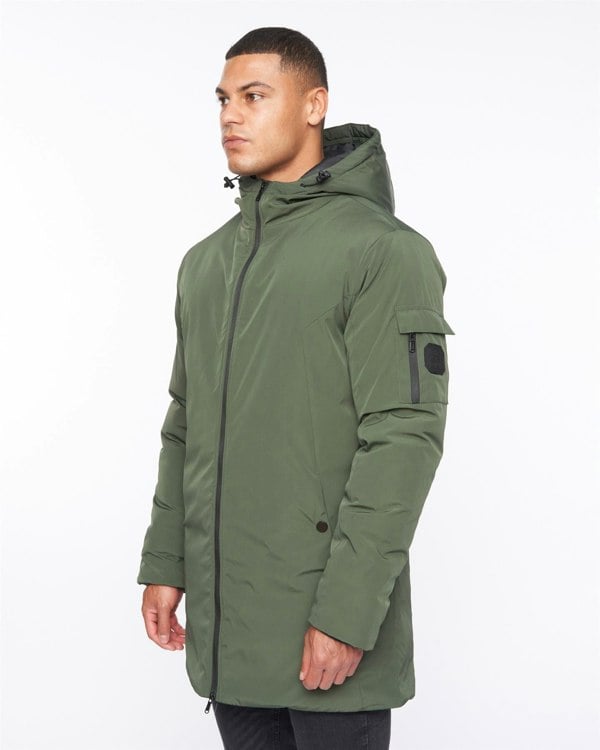 Duck and Cover Mantrax Padded Jacket Dark Olive