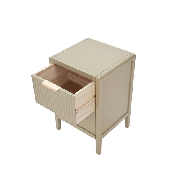 Cabinet Bits Castel 2 Drawer  Bedside Table