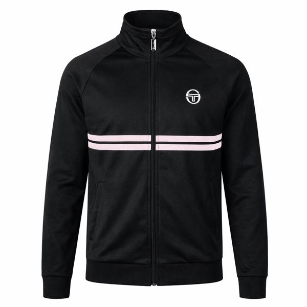 Sergio Tacchini Dallas Track Top Jacket Black/Light Lilac