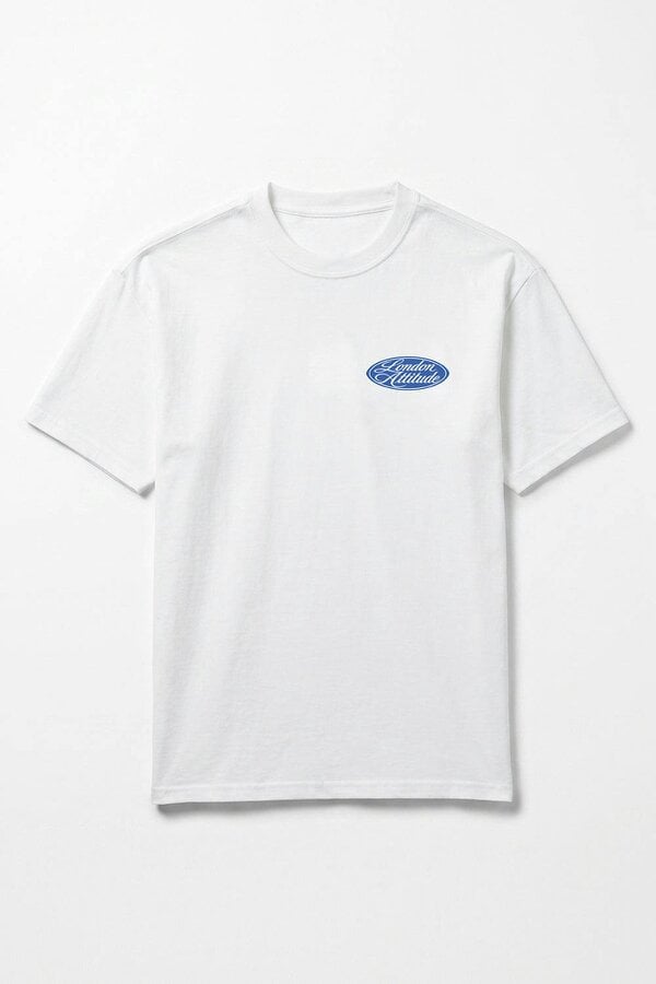 London Attitude Heart & Soul Oversized Heavyweight Printed T-Shirt